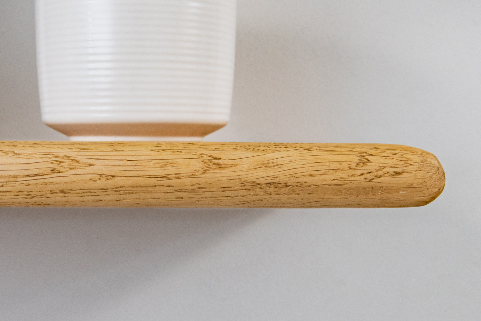 Thin Farmhouse – Natural Oak Shelves For Plasterboard Walls