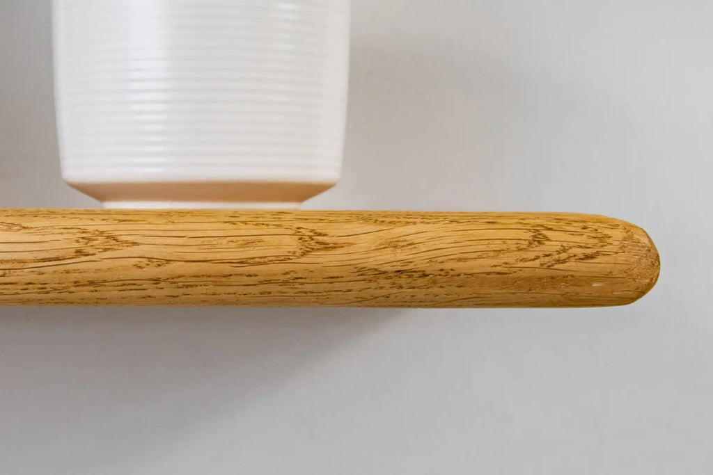 Farmhouse Style Warm Oak Floating Shelves