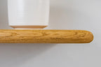 Farmhouse Style Warm Oak Floating Shelves